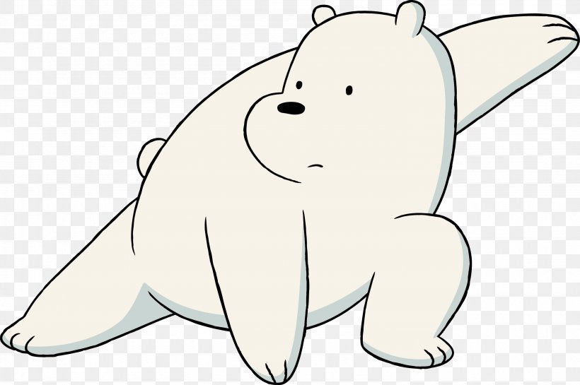 Polar Bear Giant Panda Ice Bear Drawing, PNG, 2964x1970px, Polar Bear, Artwork, Bear, Black And White, Carnivoran Download Free