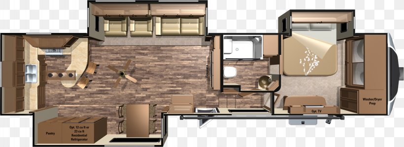 Floor Plan Campervans Television Kitchen Bathroom, PNG, 2861x1050px, Floor Plan, Bathroom, Bedroom, Campervans, Fifth Wheel Coupling Download Free