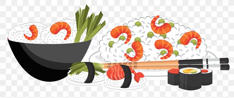 Japanese Cuisine Onigiri Fast Food Sushi, PNG, 2925x1226px, Japanese Cuisine, Advertising, Banner, Cuisine, Fast Food Download Free