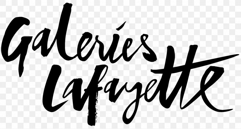 Galeries Lafayette Paris Haussmann Logo Bazar De L'Hôtel De Ville Brand, PNG, 1535x827px, Galeries Lafayette, Black, Black And White, Brand, Calligraphy Download Free
