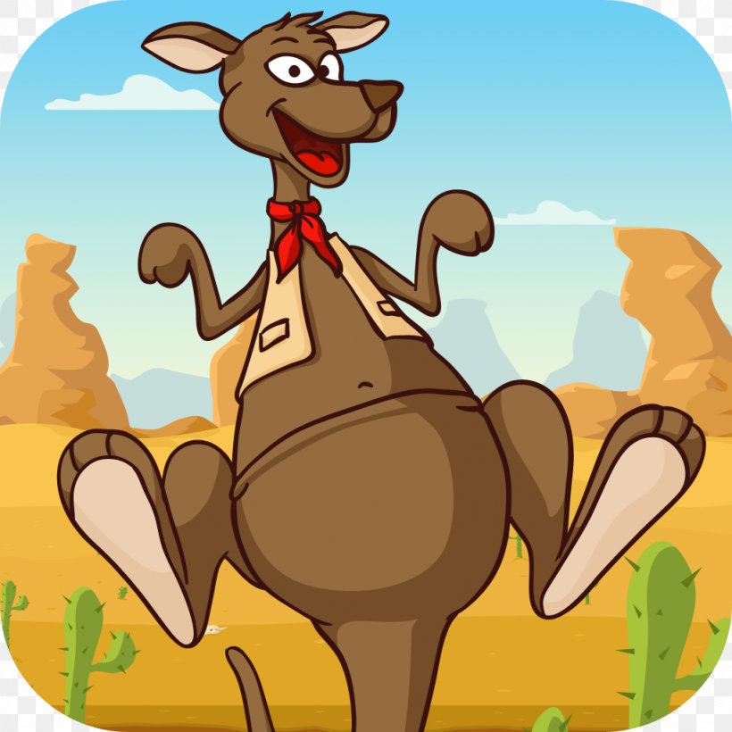 Jumping Drawing Kangaroo Camel, PNG, 1024x1024px, Jumping, Animal, Camel, Camel Like Mammal, Cartoon Download Free