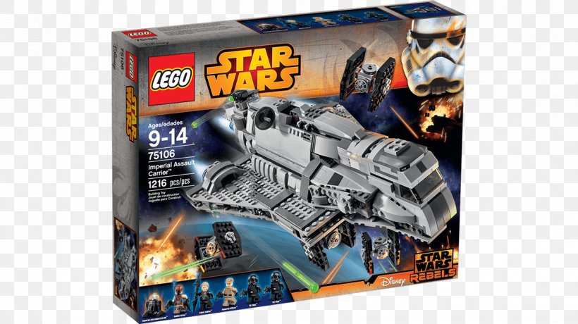 Lego Star Wars LEGO 75106 Star Wars Imperial Assault Carrier Toy, PNG, 1224x688px, Lego Star Wars, Jedi Starfighter, Lego, Lego Minifigure, Mandalorian Download Free