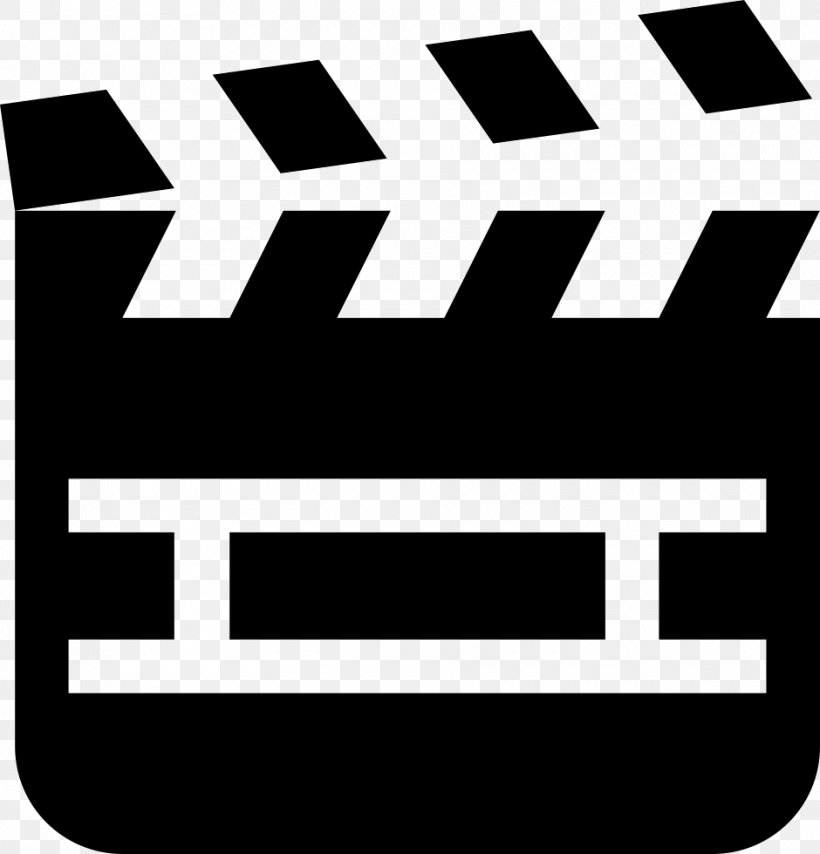Movie Icons Film Clapperboard Cinema, PNG, 940x980px, Movie Icons, Area, Black, Black And White, Brand Download Free