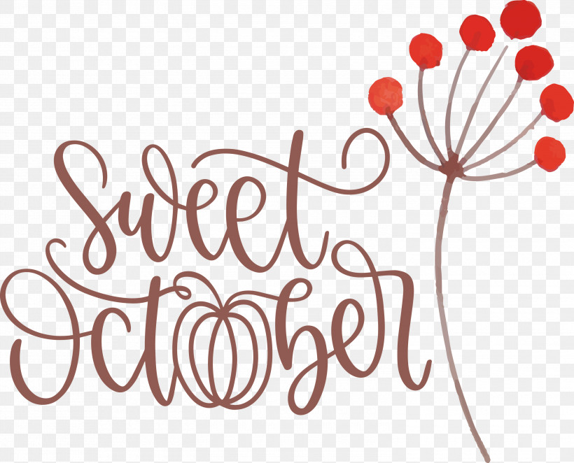 Sweet October October Fall, PNG, 3000x2425px, October, Autumn, Fall, Floral Design, Geometry Download Free