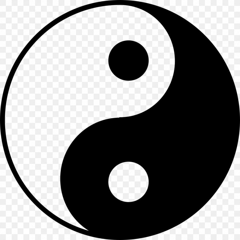 Yin And Yang Taoism Symbol Taijitu Definition, PNG, 980x980px, Yin And Yang, Area, Black And White, Chinese Philosophy, Definition Download Free