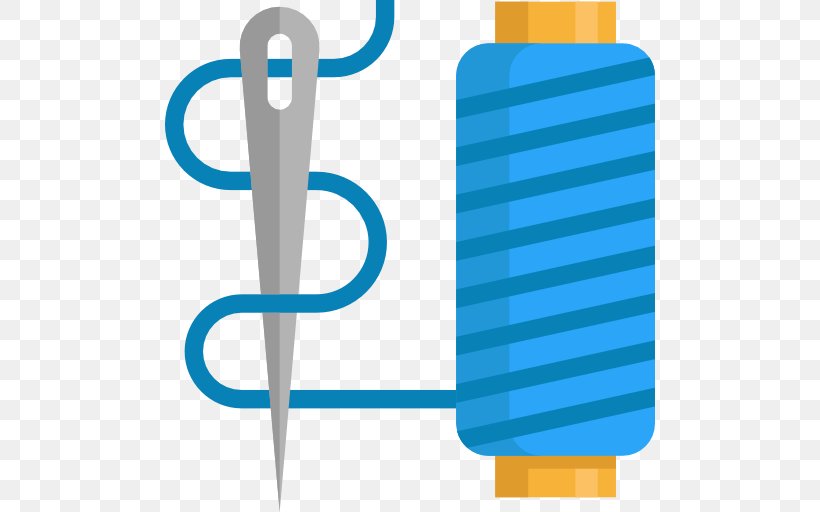Hand-Sewing Needles Sewing Machines Thread, PNG, 512x512px, Sewing, Electric Blue, Embroidery, Handicraft, Handsewing Needles Download Free