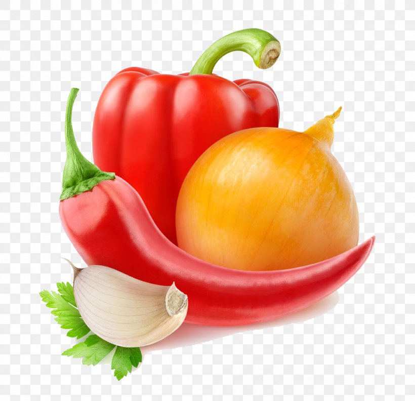 Bell Pepper Cayenne Pepper Chili Pepper Onion Garlic, PNG, 1000x966px, Bell Pepper, Bell Peppers And Chili Peppers, Capsicum, Capsicum Annuum, Cayenne Pepper Download Free