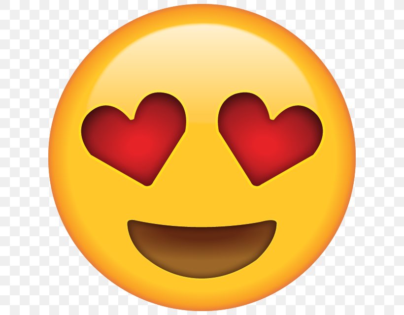 Emoji Heart Eye Smiley Emoticon, PNG, 640x640px, Emoji, Apple Color Emoji, Conversation, Emoticon, Emotion Download Free