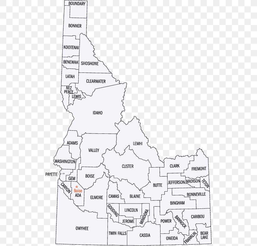 Idaho County, Idaho Moscow Clearwater County, Idaho World Map, PNG, 530x787px, Idaho County Idaho, Area, Black And White, Clearwater County Idaho, County Download Free