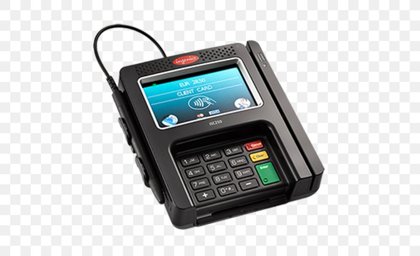 Payment Terminal PIN Pad Ingenico Point Of Sale EMV, PNG, 500x500px, Payment Terminal, Communication, Computer Terminal, Contactless Payment, Credit Card Download Free