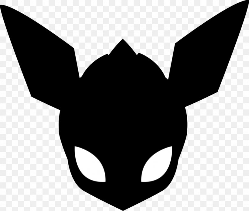 Clip Art Glaceon T-shirt Logo, PNG, 972x823px, Glaceon, Artist, Bat, Black, Black And White Download Free