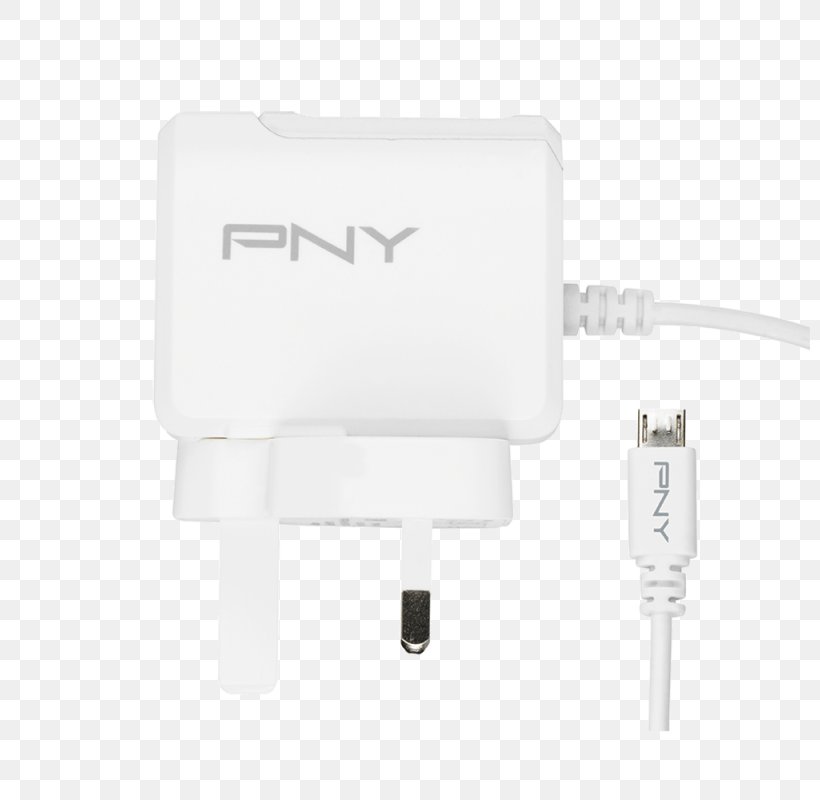 AC Adapter Battery Charger USB PNY Technologies, PNG, 800x800px, Adapter, Ac Adapter, Battery Charger, Cable, Computer Download Free
