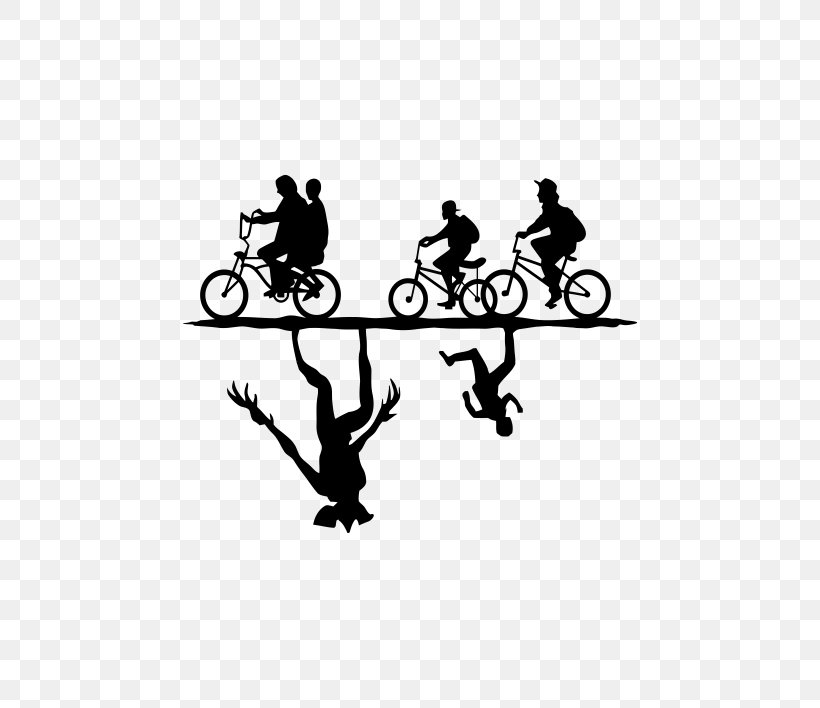 Chapter Eight: The Upside Down Silhouette Clip Art Image Television Show, PNG, 570x708px, Silhouette, Art, Bicycle, Blackandwhite, Cycling Download Free