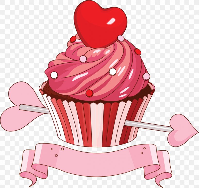 Cupcake Muffin Valentine's Day Drawing, PNG, 1200x1133px, Cupcake, Cake, Dessert, Drawing, Food Download Free
