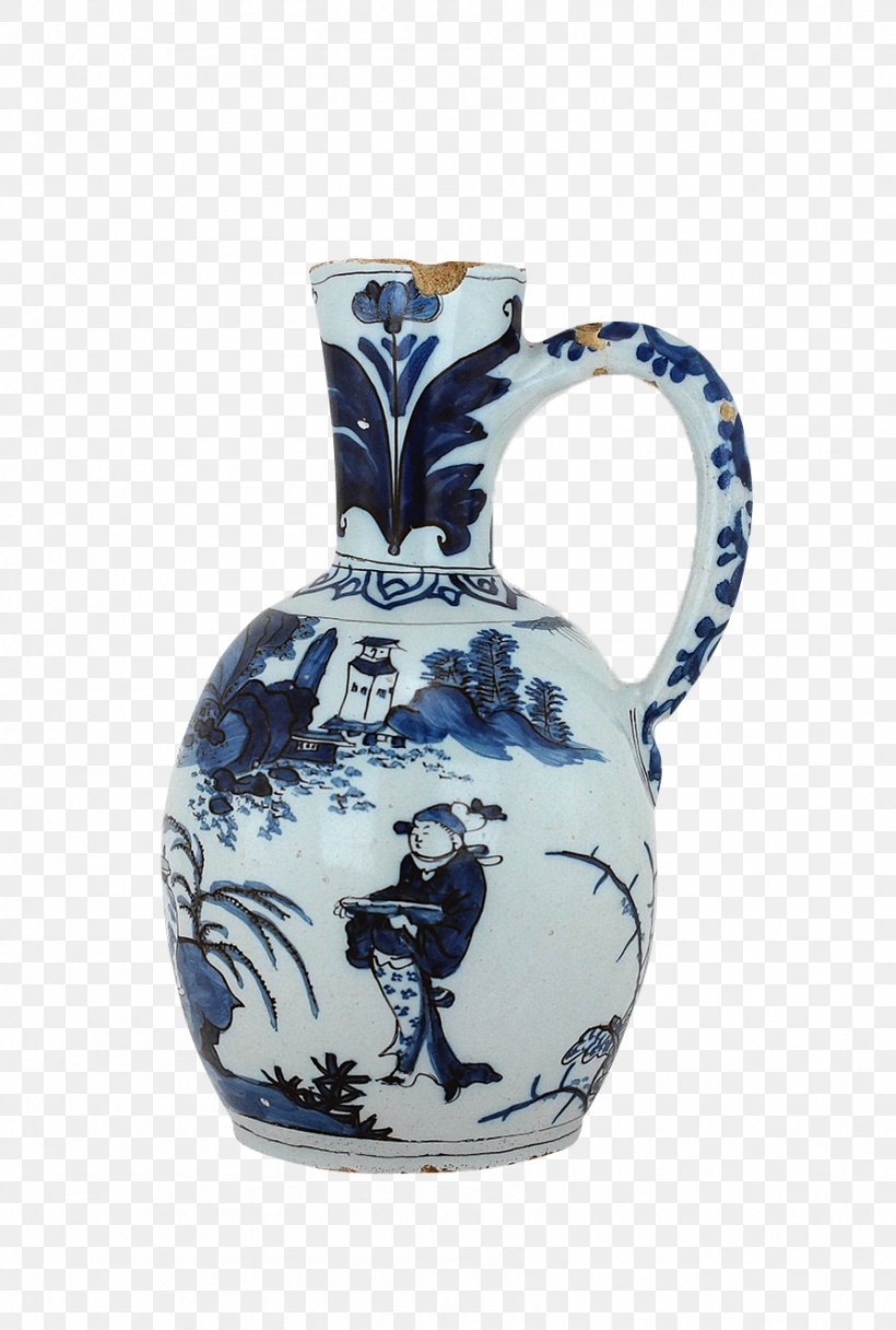 Jug Blue And White Pottery Vase Ceramic Pitcher, PNG, 895x1328px, 17th Century, Jug, Artifact, Blue, Blue And White Porcelain Download Free