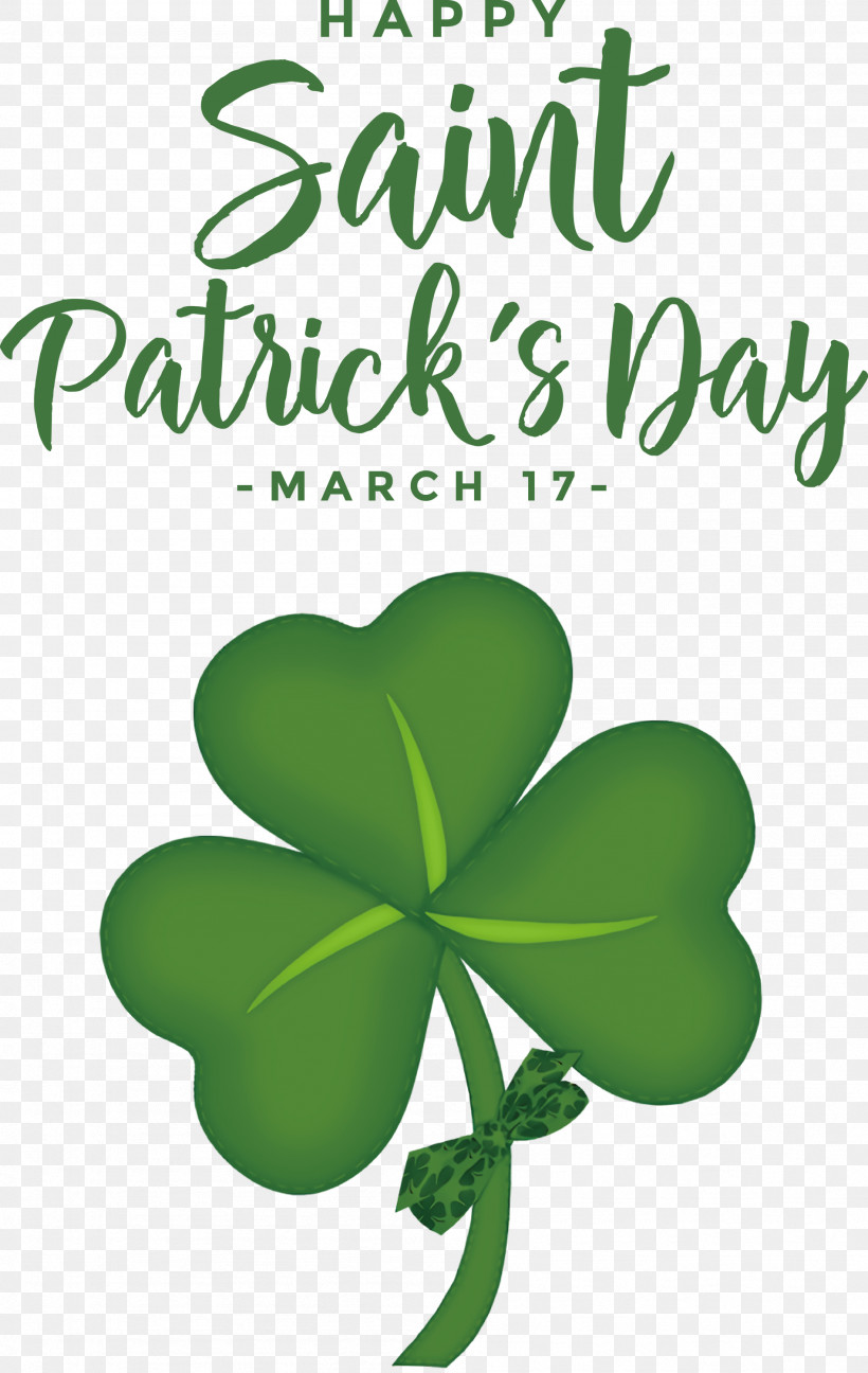 St Patricks Day Saint Patrick Happy Patricks Day, PNG, 1898x3000px, St Patricks Day, Biology, Flower, Green, Leaf Download Free