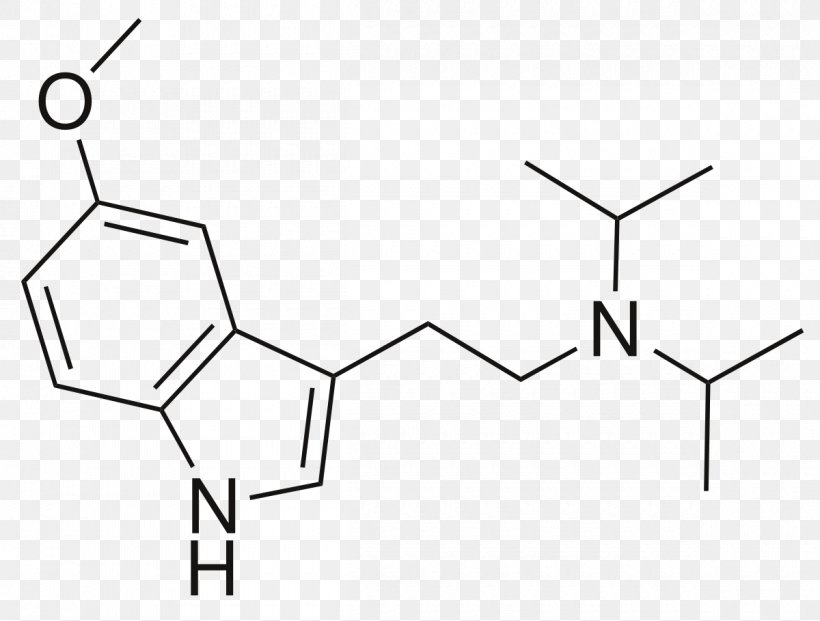 5-Methoxy-diisopropyltryptamine 5-MeO-DMT 5-MeO-MiPT Methylisopropyltryptamine, PNG, 1200x909px, Diisopropyltryptamine, Area, Black And White, Diagram, Diethyltryptamine Download Free