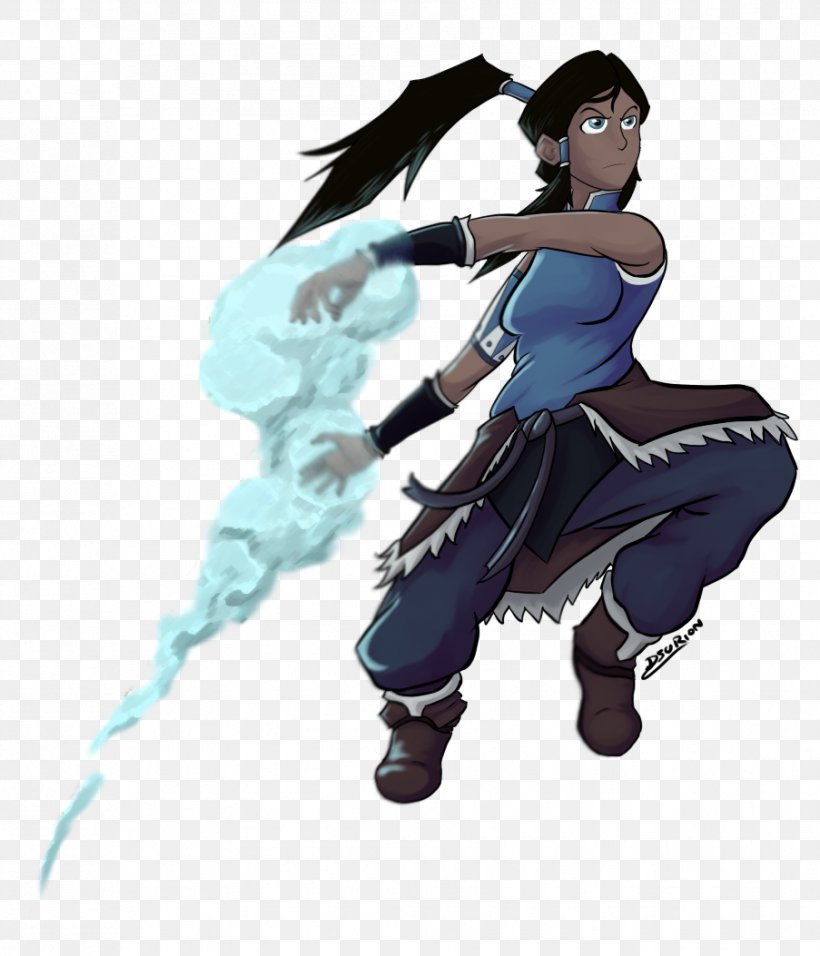 Korra Avatar Fan Art Drawing, PNG, 903x1053px, Watercolor, Cartoon, Flower, Frame, Heart Download Free