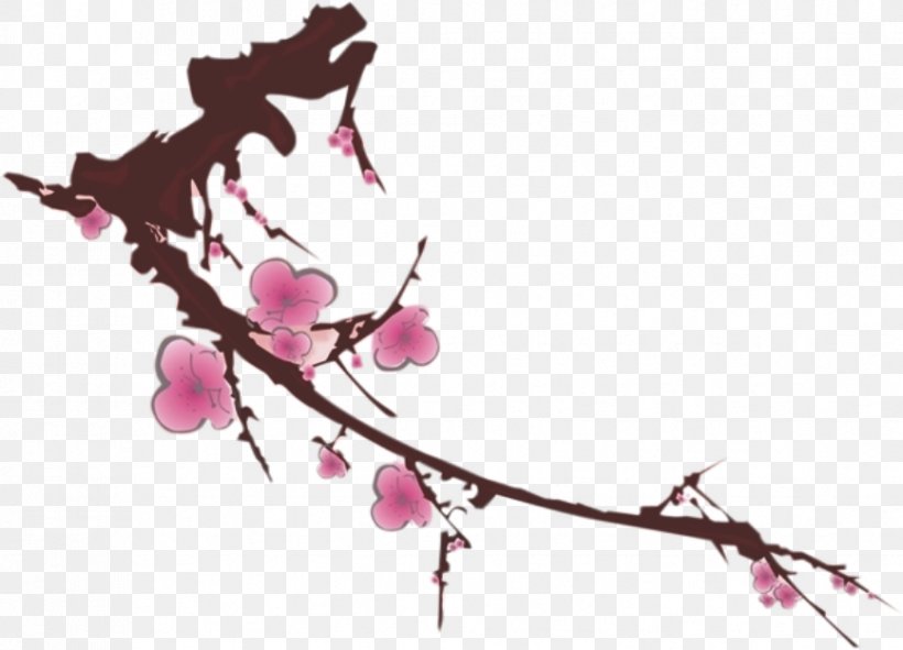 Petal Plum Blossom, PNG, 867x625px, Petal, Blossom, Branch, Cherry Blossom, Designer Download Free
