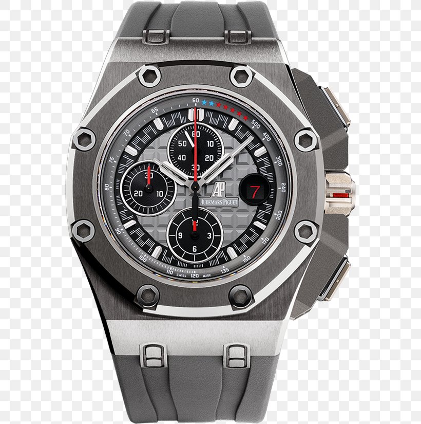 Audemars Piguet Royal Oak Offshore Chronograph Watch Audemars Piguet Royal Oak Offshore Chronograph Brand, PNG, 568x825px, Audemars Piguet, Brand, Chronograph, Escapement, Hardware Download Free