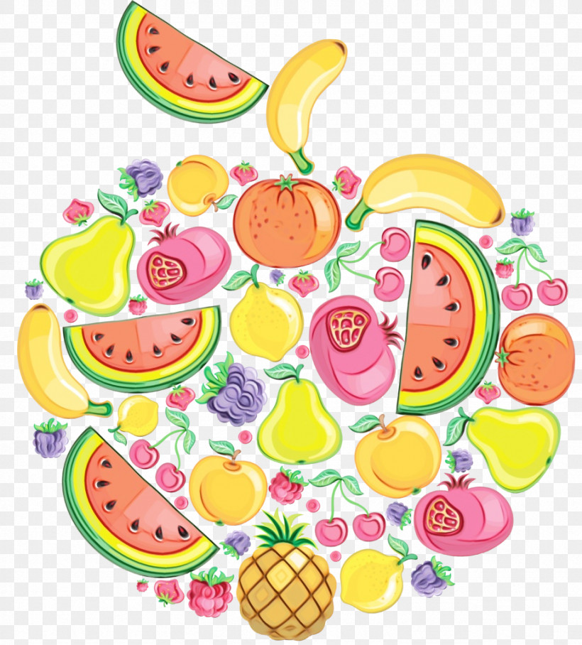 Food Group Fruit Food Plant Vegetarian Food, PNG, 922x1022px, Watercolor, Food, Food Group, Fruit, Melon Download Free