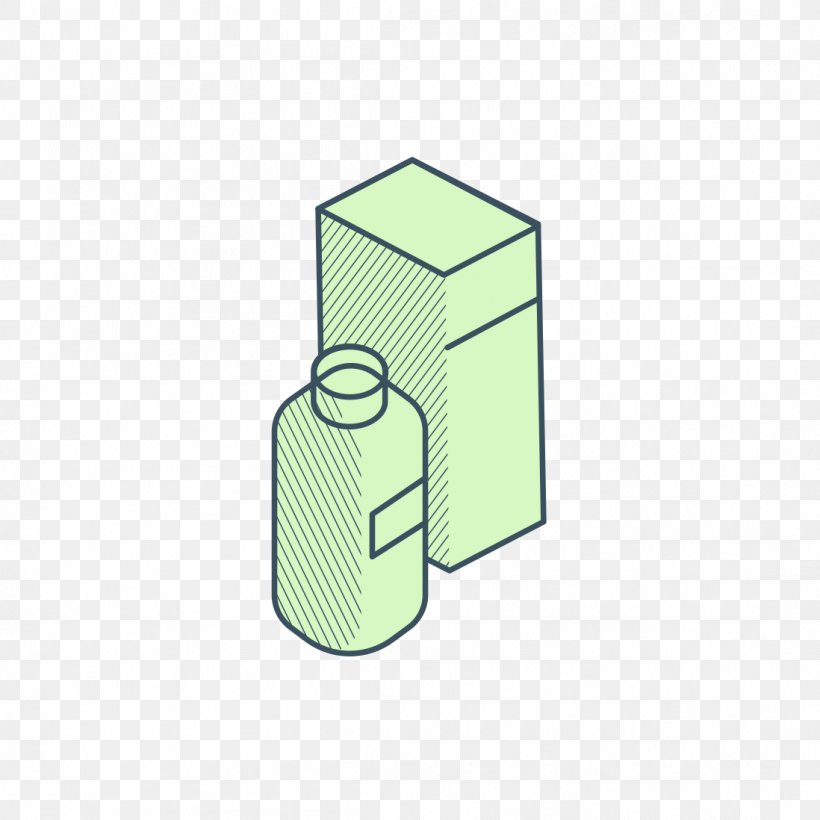 Line Rectangle Cylinder, PNG, 1098x1098px, Rectangle, Cylinder, Green Download Free