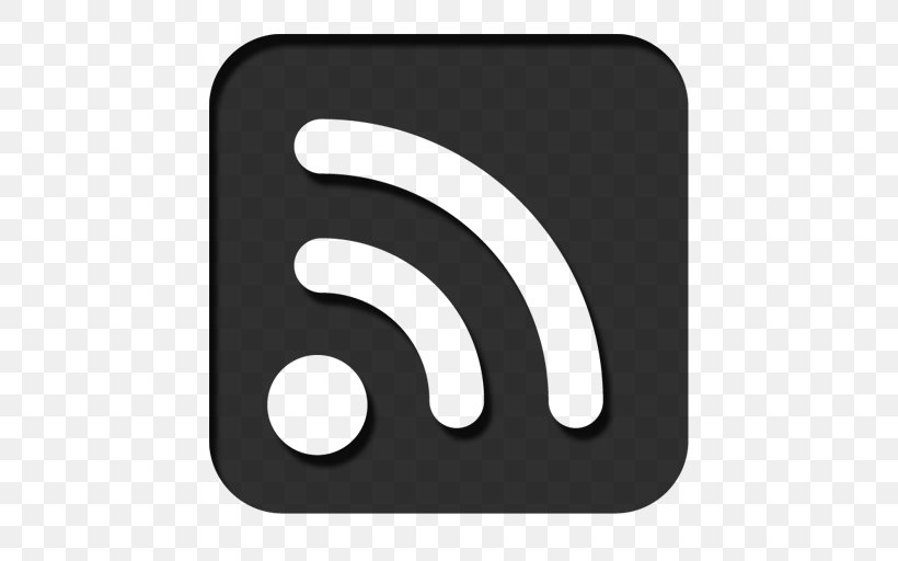 RSS Web Feed Blog, PNG, 512x512px, Rss, Black, Blog, Bookmark, Brand Download Free