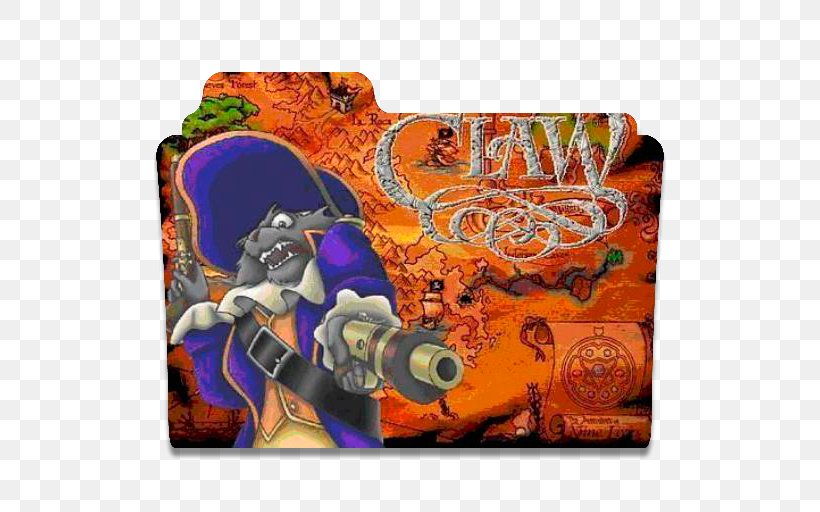 Claw Video Games Monolith Productions, PNG, 512x512px, 1997, Claw, Art, Boss, Game Download Free
