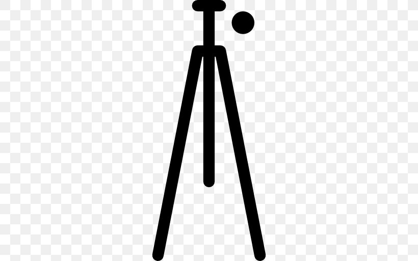 Tripod Photography Clip Art, PNG, 512x512px, Tripod, Black And White, Camera, Photography, Video Cameras Download Free
