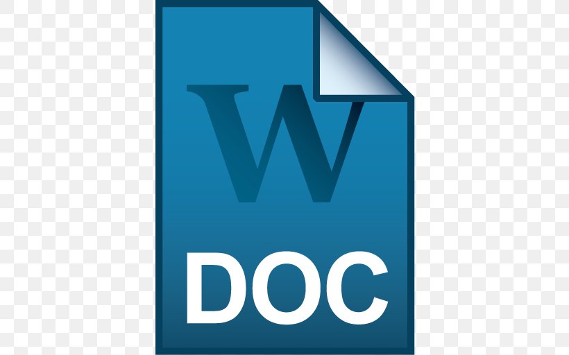 Document File Format, PNG, 512x512px, Doc, Apple Disk Image, Area, Audio Video Interleave, Blue Download Free