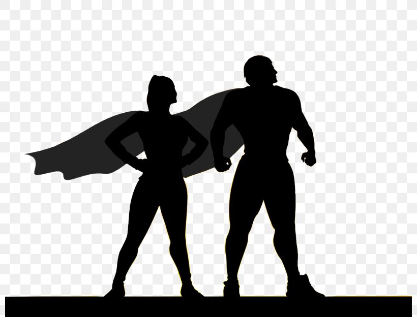 Superhero Silhouette, PNG, 800x624px, Superhero, Arm, Art, Character, Drawing Download Free