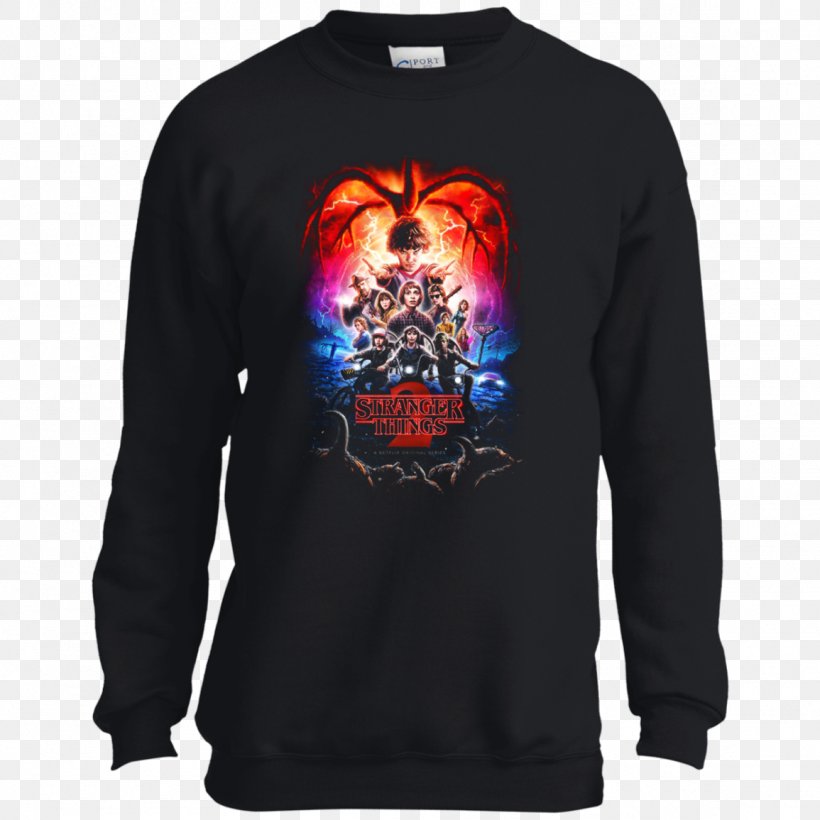 T-shirt Hoodie Stranger Things: The Game Clothing, PNG, 1155x1155px, Tshirt, Active Shirt, Blouse, Bluza, Brand Download Free