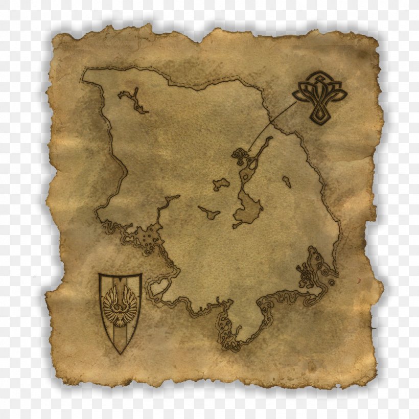 The Elder Scrolls Online Treasure Map PlayStation 4 Alchemy, PNG, 1024x1024px, Elder Scrolls Online, Alchemy, Elder Scrolls, Game, Map Download Free