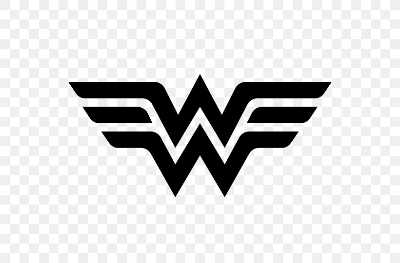 Wonder Woman Female Superwoman Justice League Heroes, PNG, 540x540px, Wonder Woman, Black, Black And White, Brand, Female Download Free