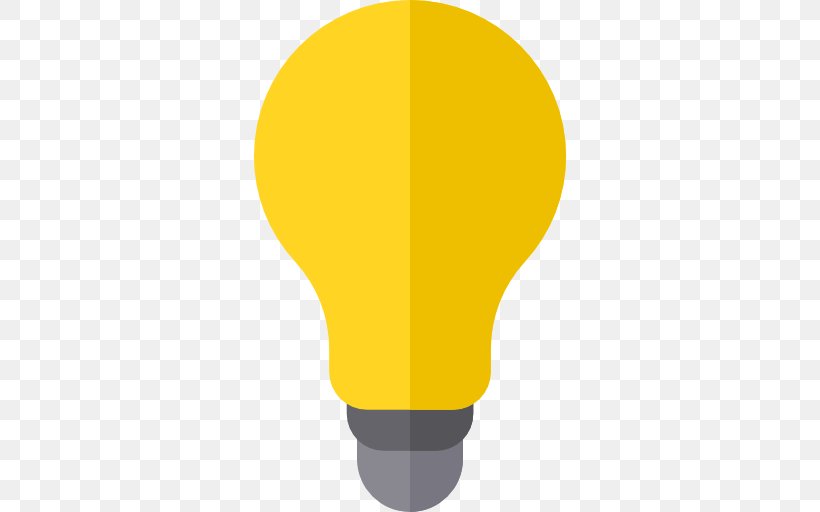Yellow Incandescent Light Bulb, PNG, 512x512px, Yellow, Cartoon, Home Appliance, Hot Air Balloon, Incandescent Light Bulb Download Free
