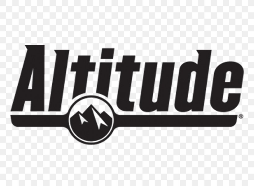 Altitude Sports And Entertainment Logo Television Channel Font, PNG, 800x600px, Altitude Sports And Entertainment, Black And White, Brand, Customer, Film Download Free