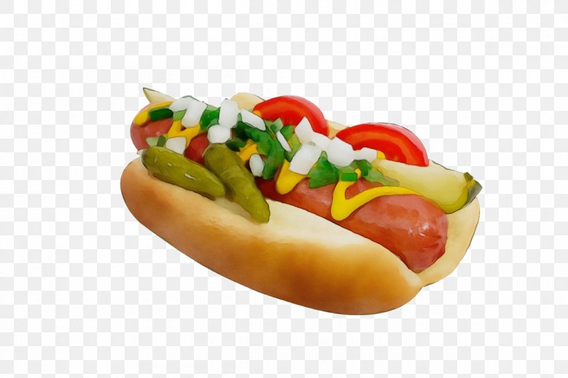 Junk Food Cartoon, PNG, 1200x800px, Chicagostyle Hot Dog, American Cuisine, American Food, Appetizer, Baked Goods Download Free