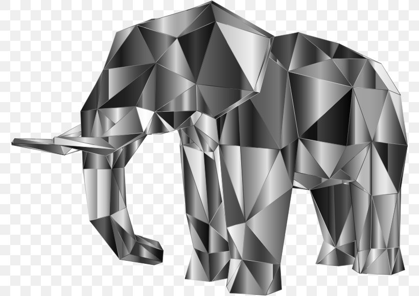 Low Poly Black And White Monochrome, PNG, 776x580px, 3d Computer Graphics, Low Poly, Autocad Dxf, Black And White, Monochrome Download Free