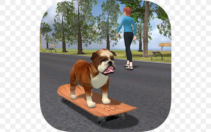 Dorset Olde Tyme Bulldogge Olde English Bulldogge Bulldog On Skateboard Bulldog Simulator, PNG, 512x512px, Dorset Olde Tyme Bulldogge, Android, Bulldog, Bulldog On Skateboard, Carnivoran Download Free