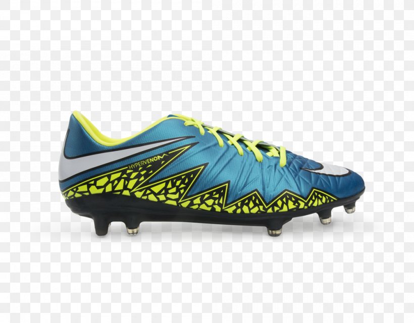 Nike Hypervenom Phatal II FG Blue Lagoon White Volt Black Cleat Shoe Football Boot, PNG, 1000x781px, Cleat, Athletic Shoe, Cristiano Ronaldo, Cross Training Shoe, Electric Blue Download Free