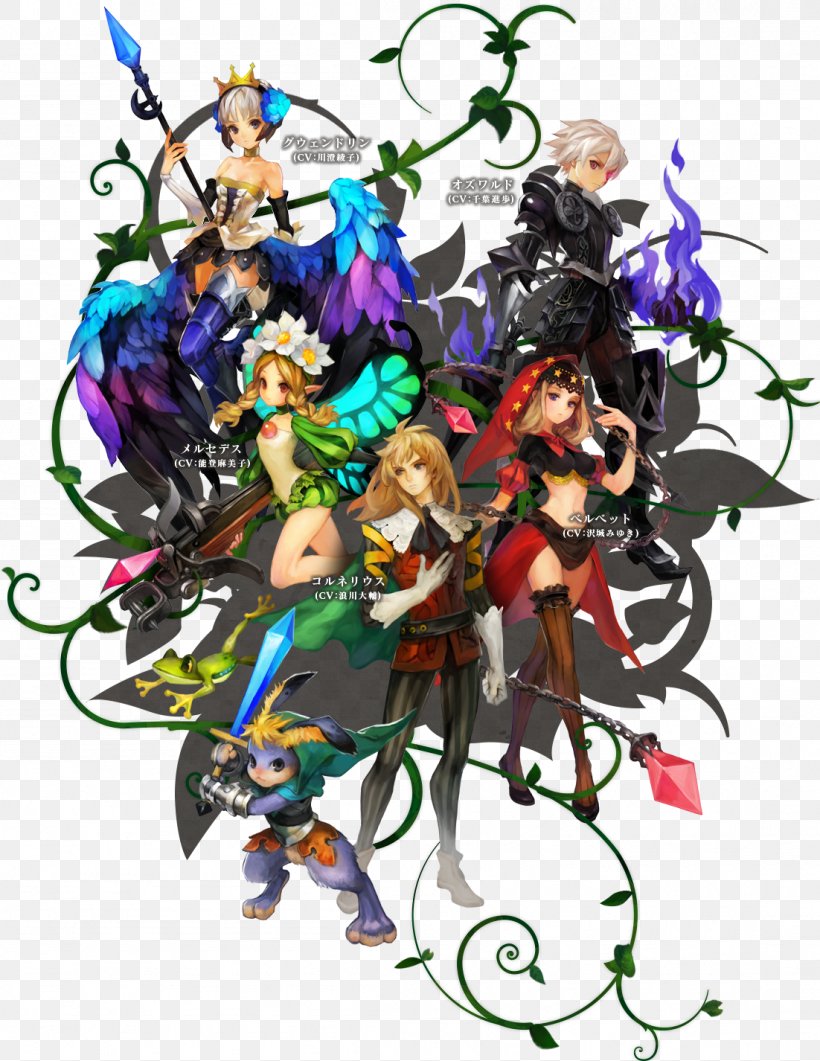 Odin Sphere: Leifthrasir Dragon's Crown Atlus, PNG, 1102x1426px, Watercolor, Cartoon, Flower, Frame, Heart Download Free