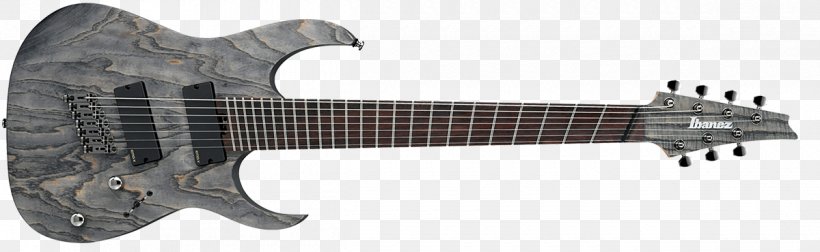 Seven-string Guitar Ibanez RG Multi-scale Fingerboard Fret, PNG, 1200x370px, Sevenstring Guitar, Acoustic Electric Guitar, Acoustic Guitar, Bass Guitar, Black And White Download Free