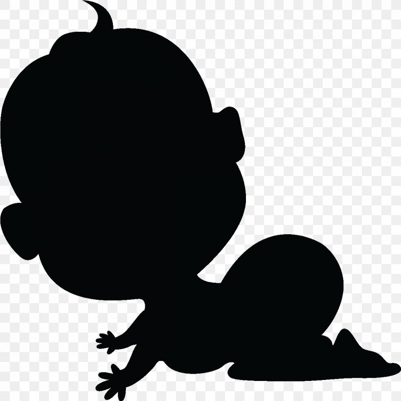 Silhouette Infant Wall Decal Child Sticker, PNG, 1200x1200px, Silhouette, Artwork, Baby Transport, Black, Black And White Download Free