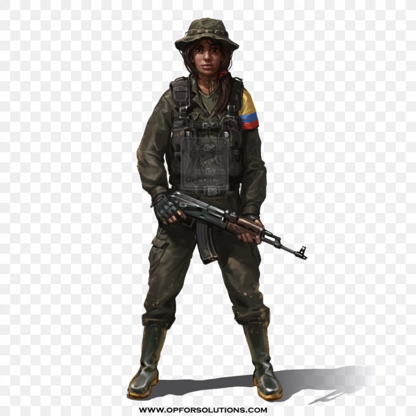 Soldier Revolutionary Armed Forces Of Colombia—People's Army Military Uniform Costume Clothing, PNG, 1024x1024px, Soldier, Army, Battle Dress Uniform, Clothing, Costume Download Free