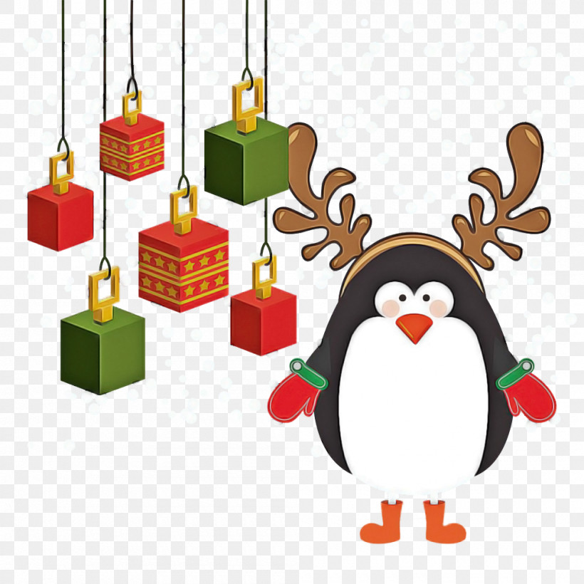 Christmas Ornament, PNG, 1000x1000px, Flightless Bird, Bird, Christmas, Christmas Decoration, Christmas Ornament Download Free