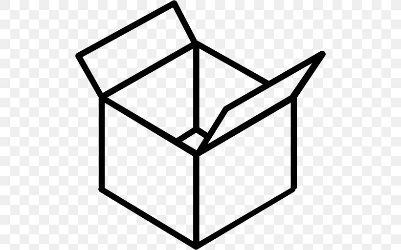 Box Parcel Packaging And Labeling Logistics, PNG, 512x512px, Box, Advertising, Area, Black And White, Distribution Download Free