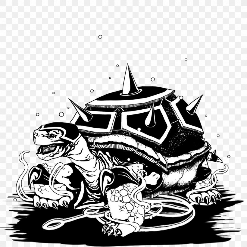 Turtle Design Visual Arts Illustration Cartoon, PNG, 1200x1200px, Turtle, Art, Automotive Design, Black And White, Car Download Free