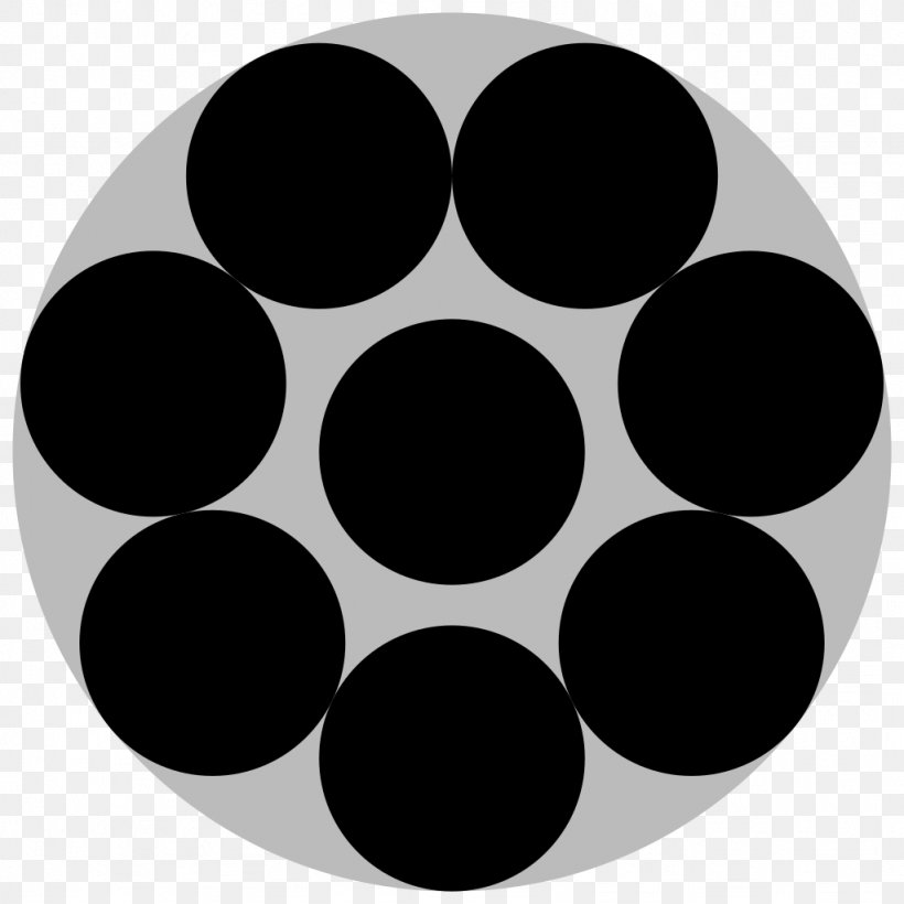 Circle Packing In A Circle Packing Problems Mayen, PNG, 1024x1024px, Packing Problems, Black, Black And White, Circle Packing, Circle Packing In A Circle Download Free