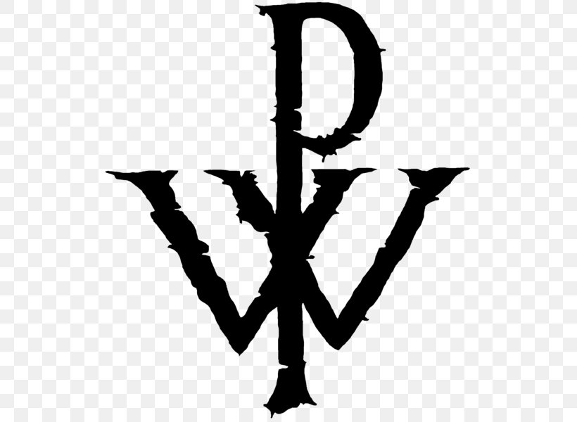 Powerwolf Logo Symbol Germany Christogram, PNG, 532x600px, Powerwolf, Black And White, Blessed Possessed, Chi Rho, Christogram Download Free