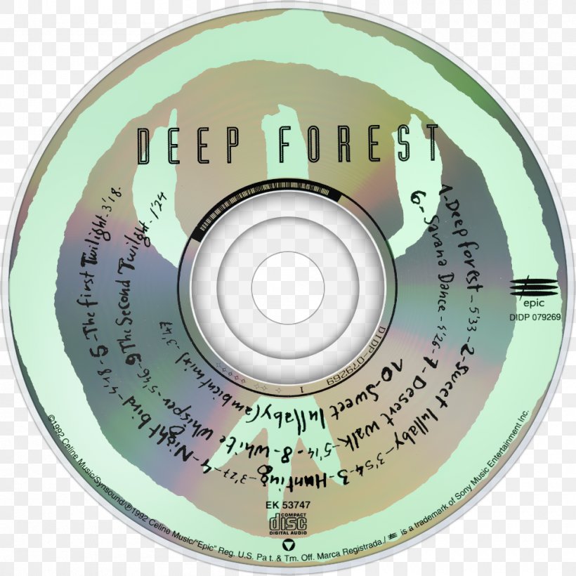 Deep Forest Dhammapada Compact Disc DEEP BRASIL Comparsa, PNG, 1000x1000px, Watercolor, Cartoon, Flower, Frame, Heart Download Free
